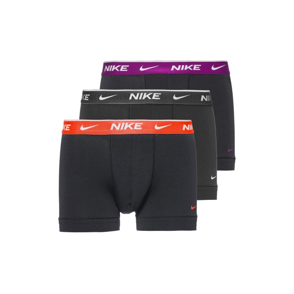 Nike Everyday Cotton Stretch Shorty Εσώρουχο Boxer 3-Τεμάχια (0000KE1008 N51)