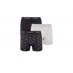 Calvin Klein Trunk Εσώρουχο Boxer Ανδρικό 3-Τεμάχια (0000U2662G YKS)