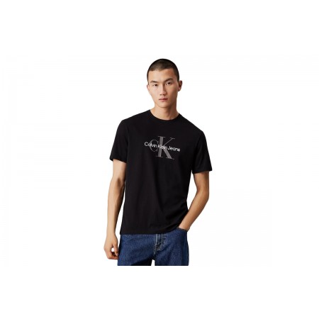 Calvin Klein Ανδρικό Κοντομάνικο T-Shirt Μαύρο