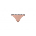 Calvin Klein Thong Γυναικείο Εσώρουχο String Ροζ