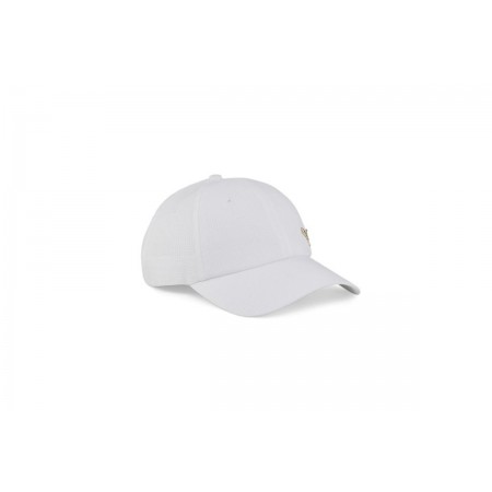 Puma Classics Gold Metal Cat Cap Καπέλο Λευκό