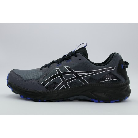 Asics Gel-Venture 10 Ανδρικά Αθλητικά Παπούτσια Trail Running Ανθρακί