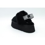 Ugg Funkette Γυναικεία Slippers Μαύρα