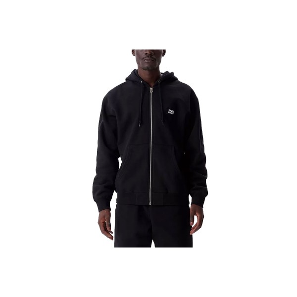 Obey Established Works Eyes Zip Ζακέτα Με Κουκούλα Βαμβακερή Ανδρ (112460023 BLACK)