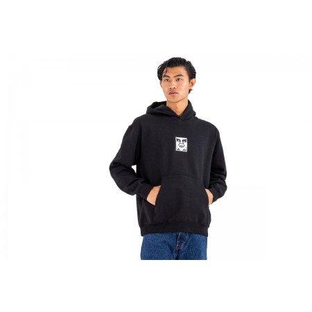 Obey Icon Extra Heavy Hood II Fleece Ανδρικό Φούτερ Με Κουκούλα