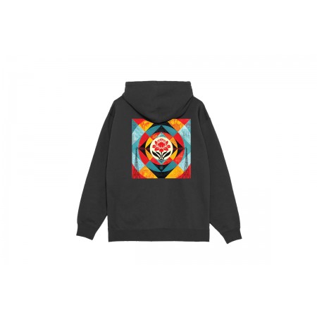 Obey Geometric Power Canvas Hoodie Ανδρικό Φούτερ Με Κουκούλα