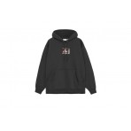 Obey TV Hoodie Ανδρικό Φούτερ Με Κουκούλα Μαύρο