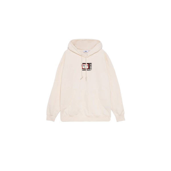 Obey Tv Hoodie Ανδρικό (112843940 UNBLEACHED)