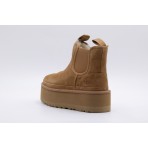 Ugg Neumel Platform Chelsea Γυναικεία Μποτάκια Καφέ