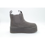 Ugg Neumel Platform Chelsea Γυναικεία Μποτάκια Γκρι