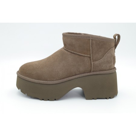 Ugg W Classic Ultra Mini New Heights Μποτάκια Μόδας 