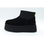 Ugg Classic Mini Dipper Γυναικεία Μποτάκια Μαύρα