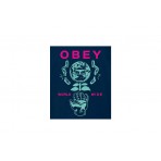 Obey Helping Hand Ανδρικό Κοντομάνικο T-Shirt Μπλε Σκούρο