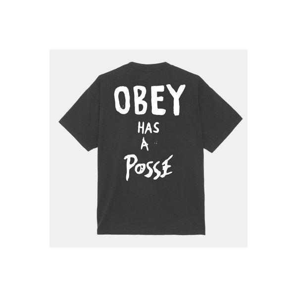 Obey Has A Posse T-Shirt Ανδρικό (166913915 VINTAGE BLACK)