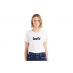 Levi's Γυναικείο Κοντομάνικο T-Shirt Λευκό