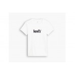 Levi's Γυναικείο Κοντομάνικο T-Shirt Λευκό