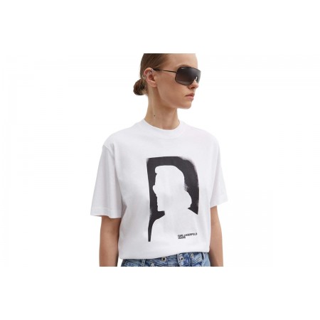 Karl Lagerfeld Regular Karl Sslv T-Shirt Γυναικείο 