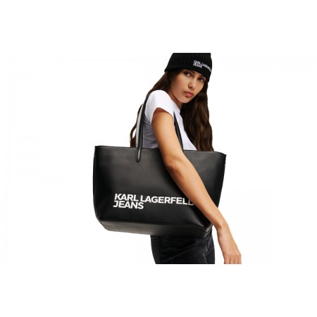 Karl Lagerfeld Essential Logo Τσάντα Shopper 