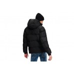 Karl Lagerfeld Hooded Regular Ανδρικό Puffer Μπουφάν με Κουκούλα