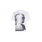 Karl Lagerfeld Γυναικείο Κοντομάνικο T-Shirt Λευκό