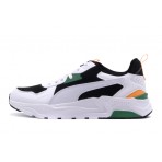 Puma Trinity Lite Ανδρικά Sneakers Λευκά, Μαύρα, Πράσινα, Κίτρινα