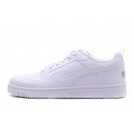 Puma Rebound V6 Low Ανδρικά Sneakers Λευκά