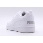 Puma Rebound V6 Low Ανδρικά Sneakers Λευκά