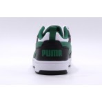 Puma Rebound V6 Low Ανδρικά Sneakers Λευκά, Μαύρα, Πράσινα