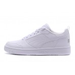 Puma Rebound V6 Low Παιδικά Sneakers Λευκά