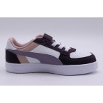 Puma Caven 2.0 Block Παιδικά Sneakers Λευκά, Μωβ