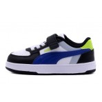 Puma Caven 2.0 Block Βρεφικά Sneakers Μαύρα, Λευκά, Μπλε