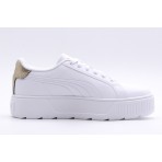 Puma Karmen Metallic Shine Γυναικεία Sneakers Λευκά