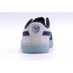 Puma Suede Playstation Παιδικά Sneakers Γκρι, Μπλε, Γαλάζια