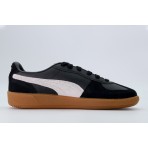 Puma Palermo Δερμάτινα Sneakers Μαύρα, Γκρι, Καφέ