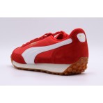 Puma Easy Rider Vintage Ανδρικά Sneakers Κόκκινα, Λευκά