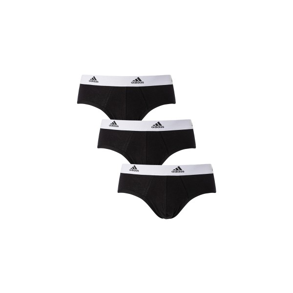 Adidas Performance Trunk Εσώρουχο Σλιπ  3-Τεμάχια (4A1M01 BLACK-WHITE)