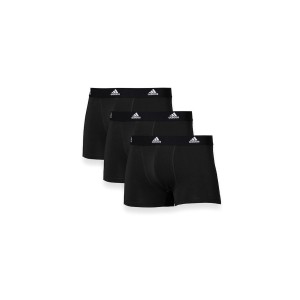 Adidas Performance Active Flex Cotton Trunk Εσώρουχο Boxer 3-Τεμάχια (4A1M02 BLACK)