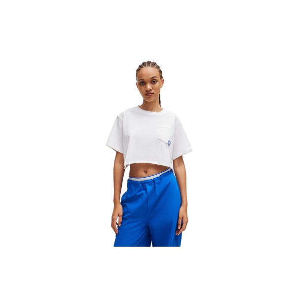 Hugo Darondia B Crop Top Κοντομάνικο Γυναικείο (50512829 100)