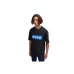 Hugo Boss Nico Ανδρικό Κοντομάνικο T-Shirt Μαύρο