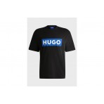 Hugo Boss Nico Ανδρικό Κοντομάνικο T-Shirt Μαύρο