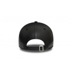 New Era New York Yankees PU 9Forty Καπέλο Strapback Μαύρο