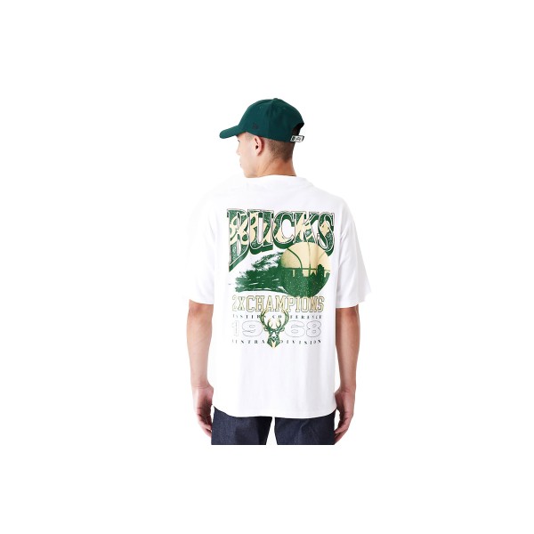 New Era Nba Milwaukee Bucks Championship T-Shirt Ανδρικό (60502572)