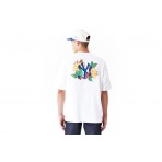 New Era MLB New York Yankees Floral Graphic Κοντομάνικο T-Shirt