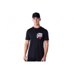 New Era NBA Chicago Bulls Newspaper Graphic Κοντομάνικο T-Shirt