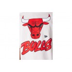 New Era Chicago Bulls NBA Wordmark Stone Κοντομάνικο T-Shirt