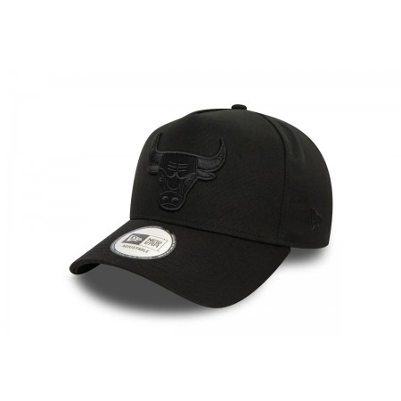 New Era Chicago Bulls Monochrome E-Frame Καπέλο Snapback Μαύρο