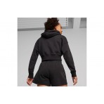 Puma Classics Cropped Hoodie Γυναικείο (621409 01)