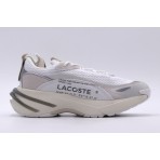 Lacoste Audyssor 123 Ανδρικά Sneakers Γκρι, Λευκά, Εκρού