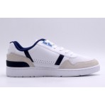 Lacoste T-Clip Ανδρικά Sneakers Λευκά, Μπλε Σκούρα, Γκρι