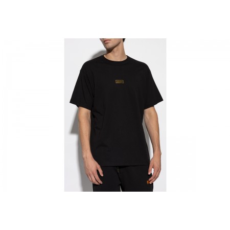 Versace Logo Placket T-Shirt Ανδρικό 